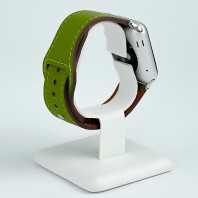 Кожаный ремешок Leather Rivet Clasp для Apple Watch 42/44/45mm Green Кожаный ремешок Leather Rivet Clasp для Apple Watch 42/44/45mm Green